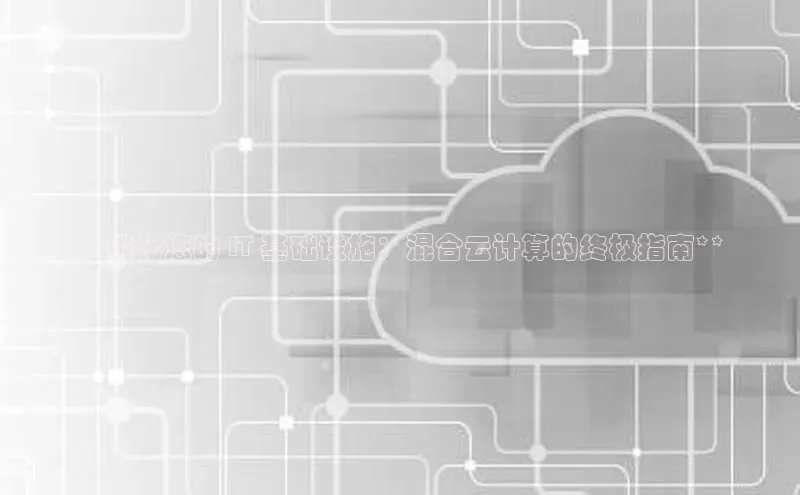 金年会体育一径科技**优化您的 IT 基础设施：混合云计算的终极指南**