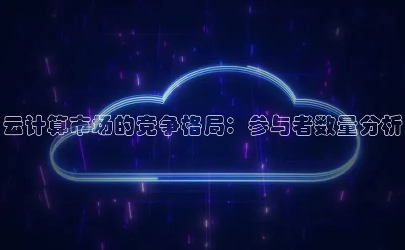 金年会金字招牌诚信至上|金年会首页赛富乐斯云计算市场的竞争格局：参与者数量分析